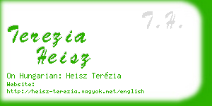 terezia heisz business card